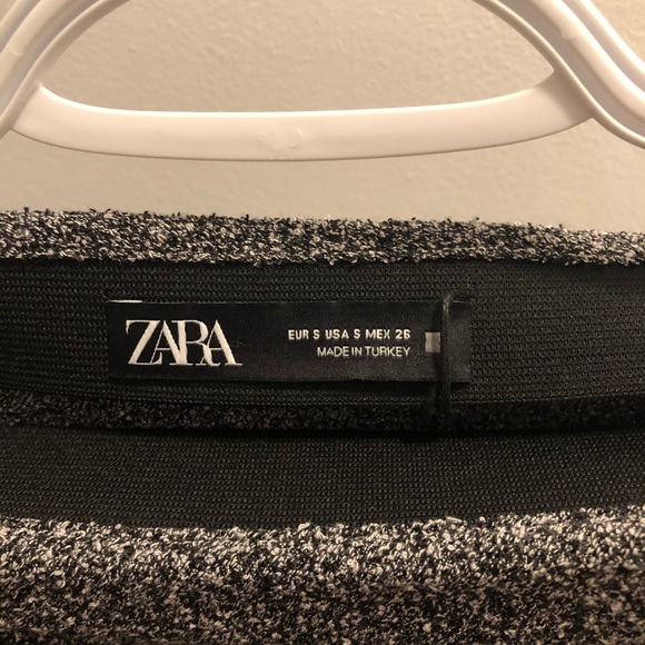 Zara full length grey skirt - Picture 2 of 4